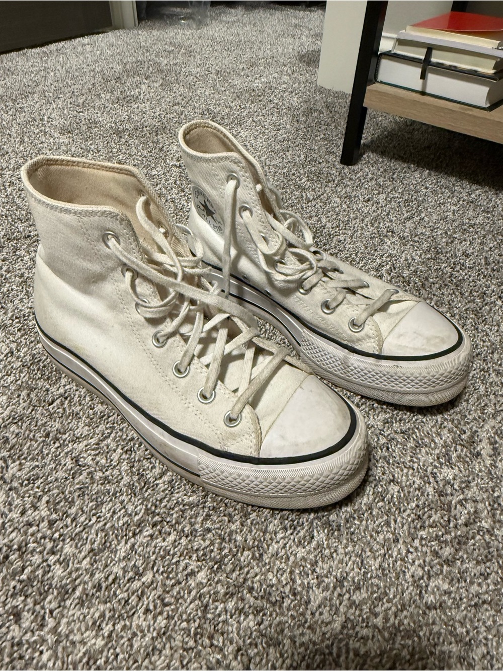 High-Top platform Converse Sneakers